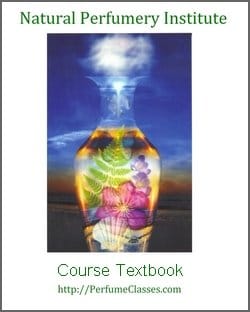 Textbook cover for the Natural Perfumery Institute basic course